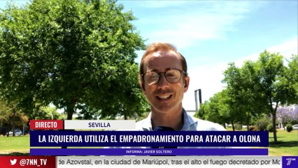 La izquierda utiliza el empadronamiento para atacar a Olona