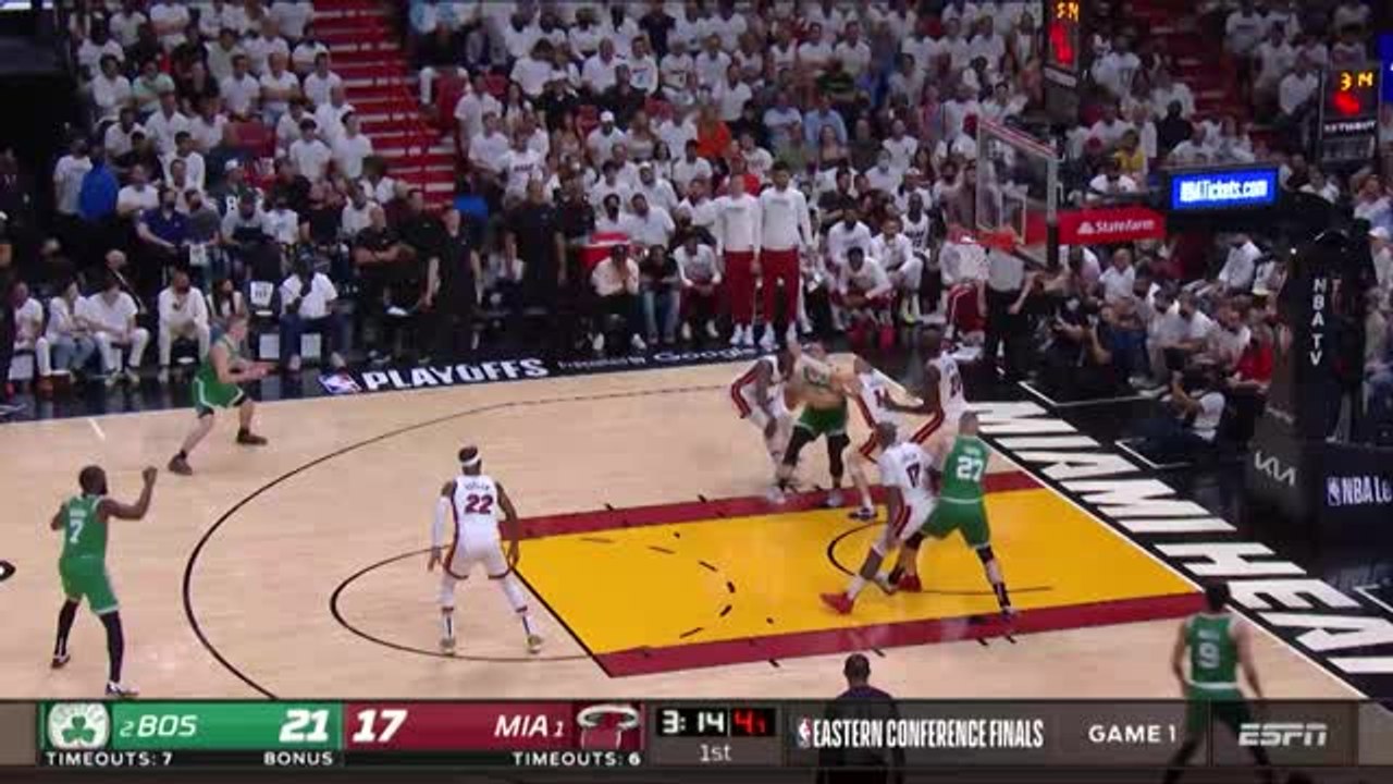 Highlights: Heat legen Feuer gegen Boston