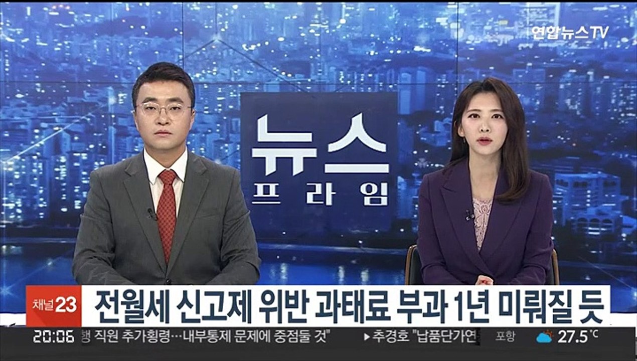 전월세 신고제 위반 과태료 부과 1년 미뤄질 듯