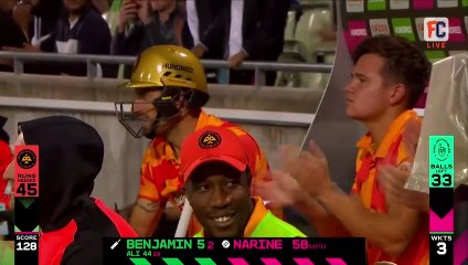 The Hundred: Chris Benjamin's onslaught hands Birmingham Phoenix victory