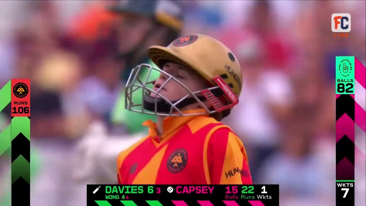 The Hundred: Birmingham Phoenix Women vs Oval Invincibles Women highlights