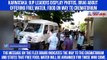 Karnataka: BJP leaders display photos, brag about offering free water, food on way to crematorium