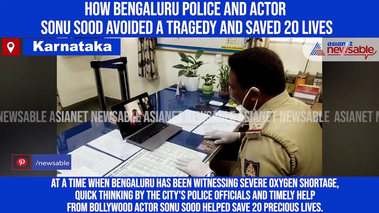 How Bengaluru police and actor Sonu Sood avoided a tragedy and saved 20 lives
