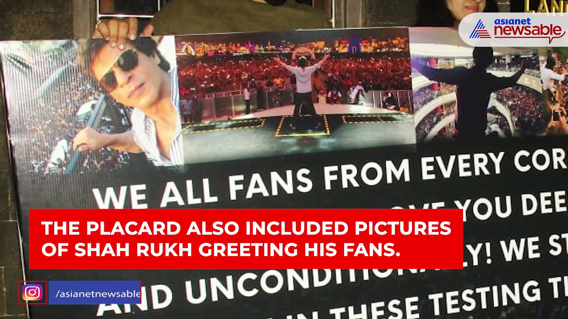 Shah Rukh Khan's fans say 'Take Care King' after Aryan Khan's arrest