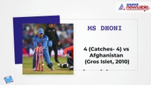 Most dismissals by a wicketkeeper in an ICC World T20 innings