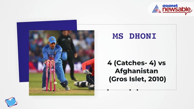 Most dismissals by a wicketkeeper in an ICC World T20 innings