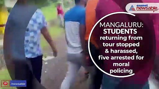 Shocking: Students returning from tour stopped, harassed; five arrested for moral policing in Mangaluru