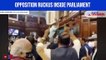 Opposition Ruckus Inside Parliament