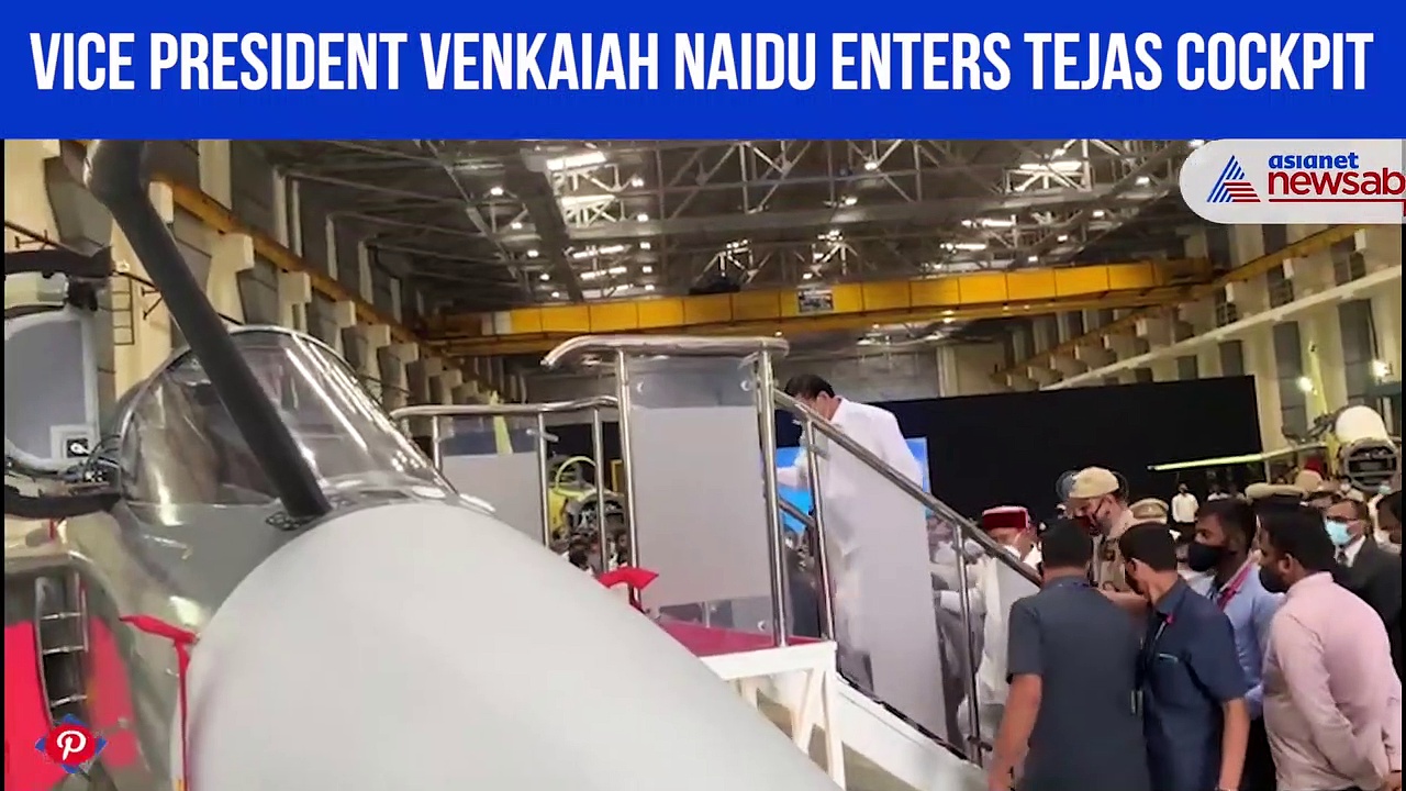 When Venkaiah Naidu got into a fighter jet cockpit