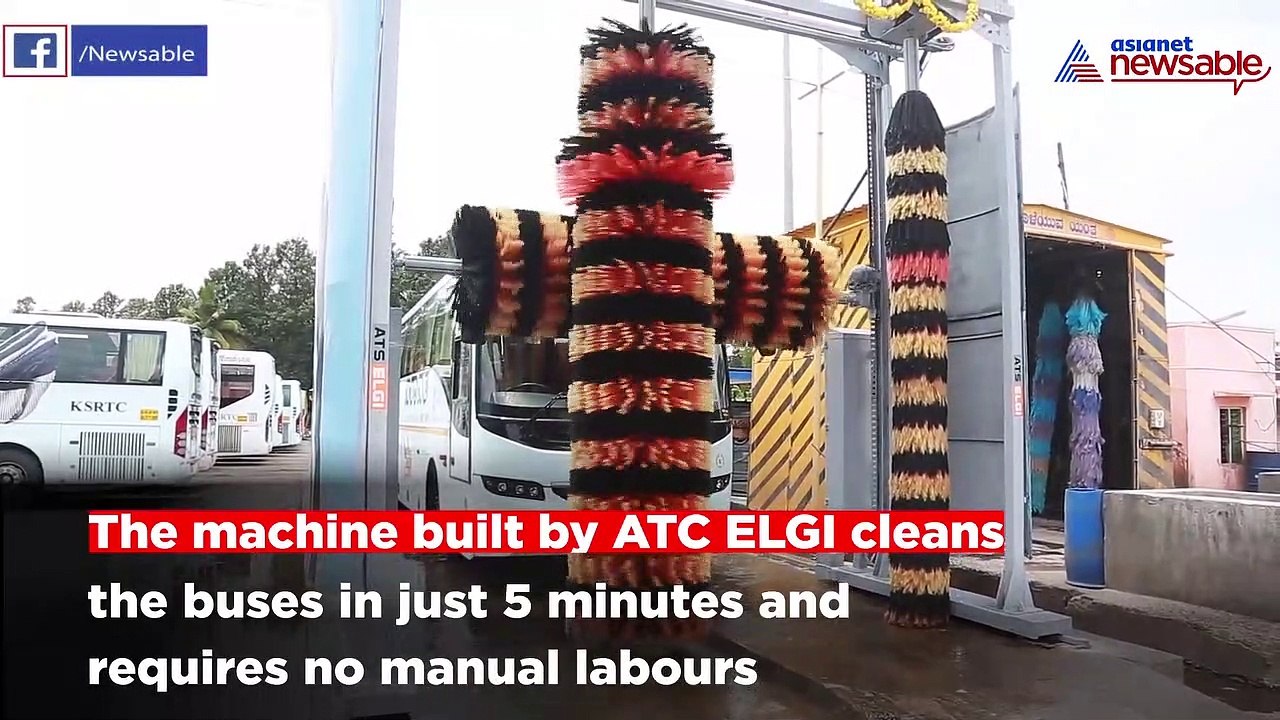 BMTC Bus Washing