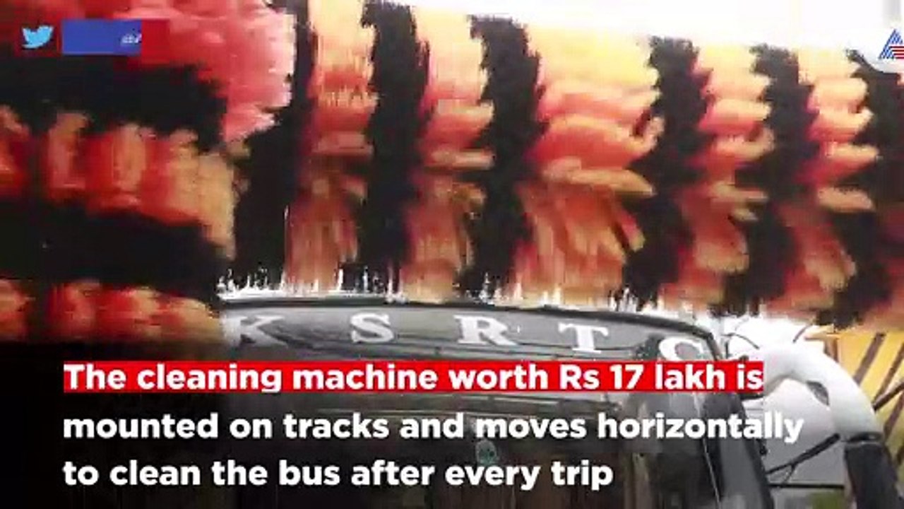 BMTC Bus Washing New