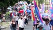 Manifestación en San Salvador para exigir al Congreso que tramite una ley de identidad de género