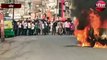 Burning Car: आग का गोला बनी चलती कार, जिसने भी देखा निकल गई चीख पुकार