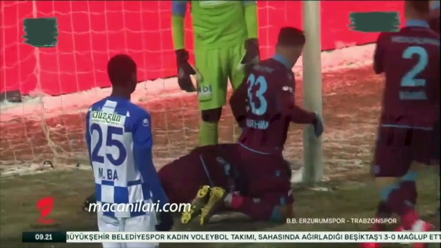 Büyükşehir Belediye Erzurumspor 1-4 Trabzonspor [HD] 13.02.2020 - 2019-2020 Turkish Cup Quarter Final 2nd Leg