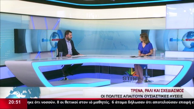 Ο Περιφερειάρχης Στερεάς Ελλάδας, Φάνης Σπανός, στο δελτίο του STAR Κεντρικής Ελλάδας