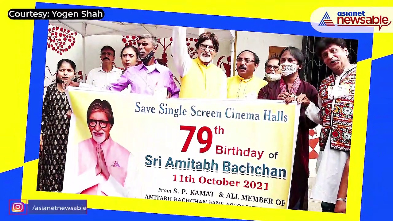 Watch: Amitabh Bachchan 'meets and greets' fans outside Jalsa on his 79th birthday