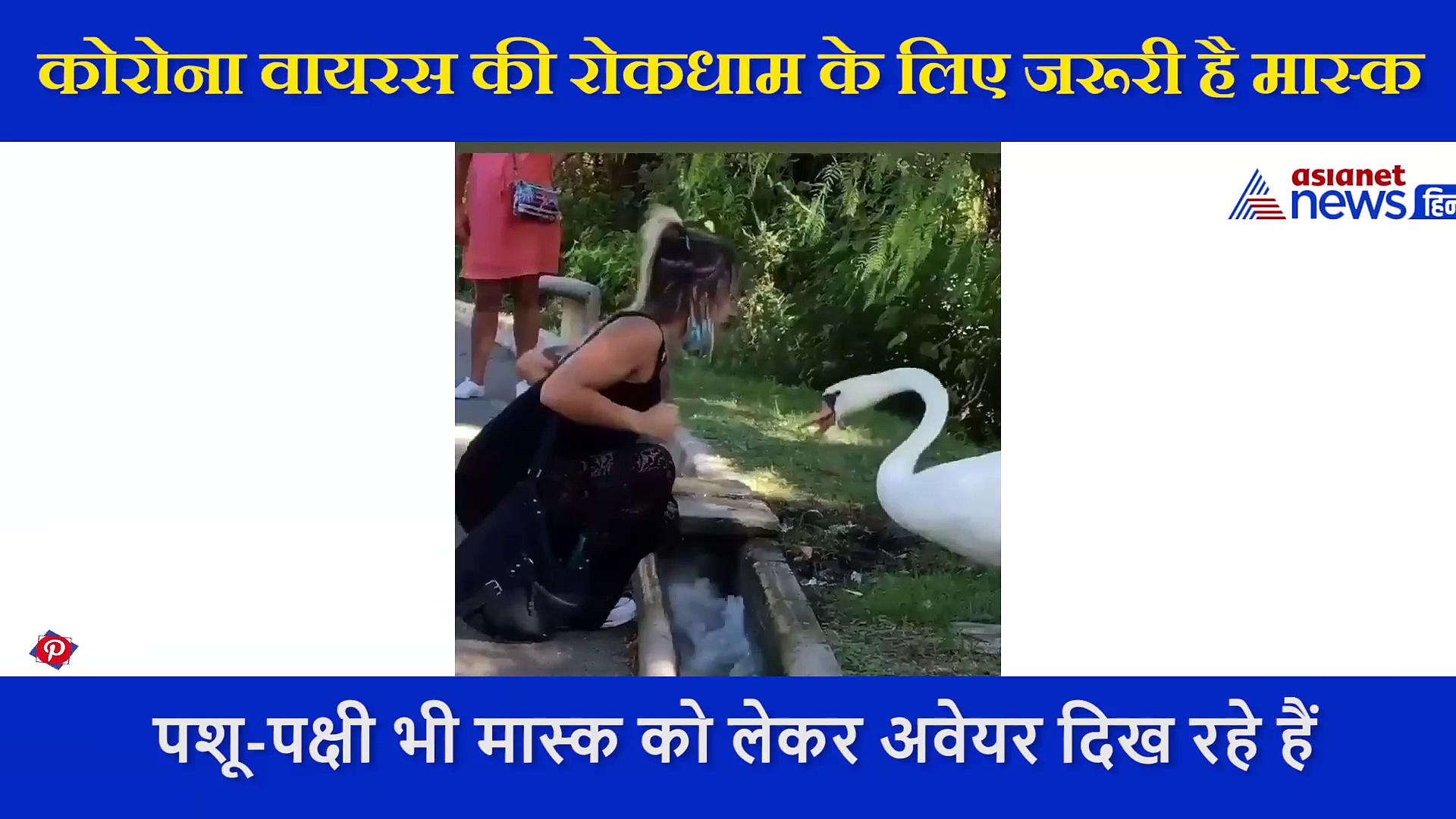 कोरोना को लेकर बेजुबान भी दिखे अवेयर, वीडियो में देखिए कैसे मास्क नहीं पहनने पर लड़की को मिला सबक