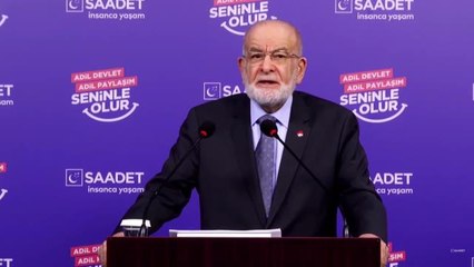 Karamollaoğlu: "Türkiye Bir Yol Ayrımında. Gerekli Tedbirler Alınmadan Artık Yaşanan Problemlerin Düzelmesi Mümkün Değil"