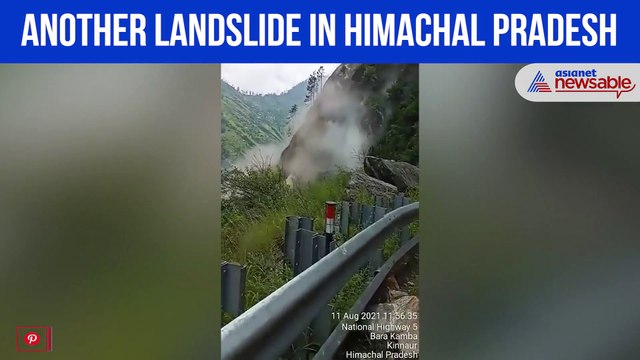 Another landslide in Himachal Pradesh