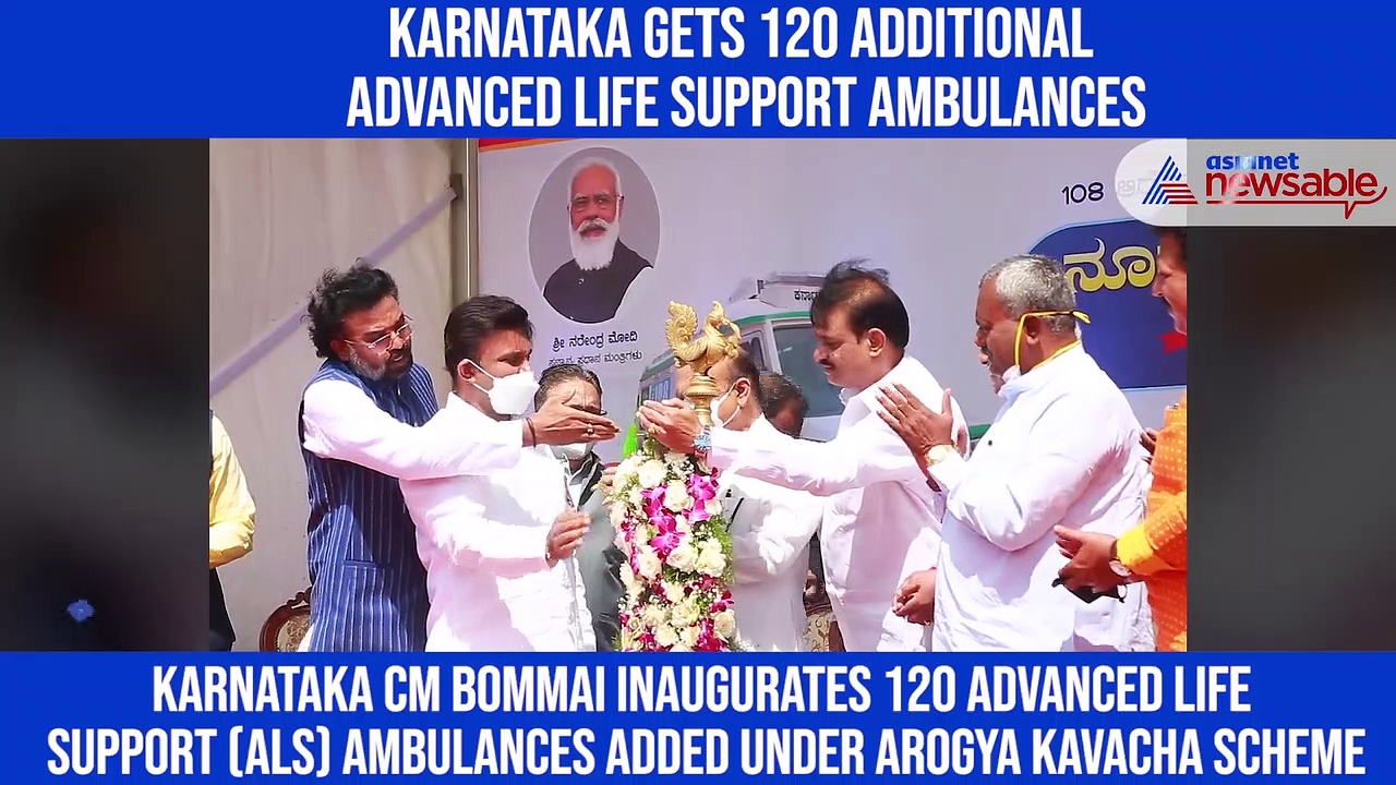 Bengaluru: 120 Advanced Life Support ambulances added under Arogya Kavacha