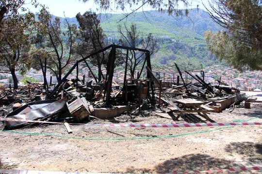 Vali Masatlı: Kızlar Sarayı'ndaki yangının çıkış nedeni araştırılıyor