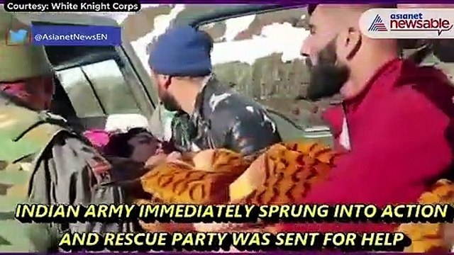 J&K: Indian Army rescues 25-year-old girl who fainted due to severe cold