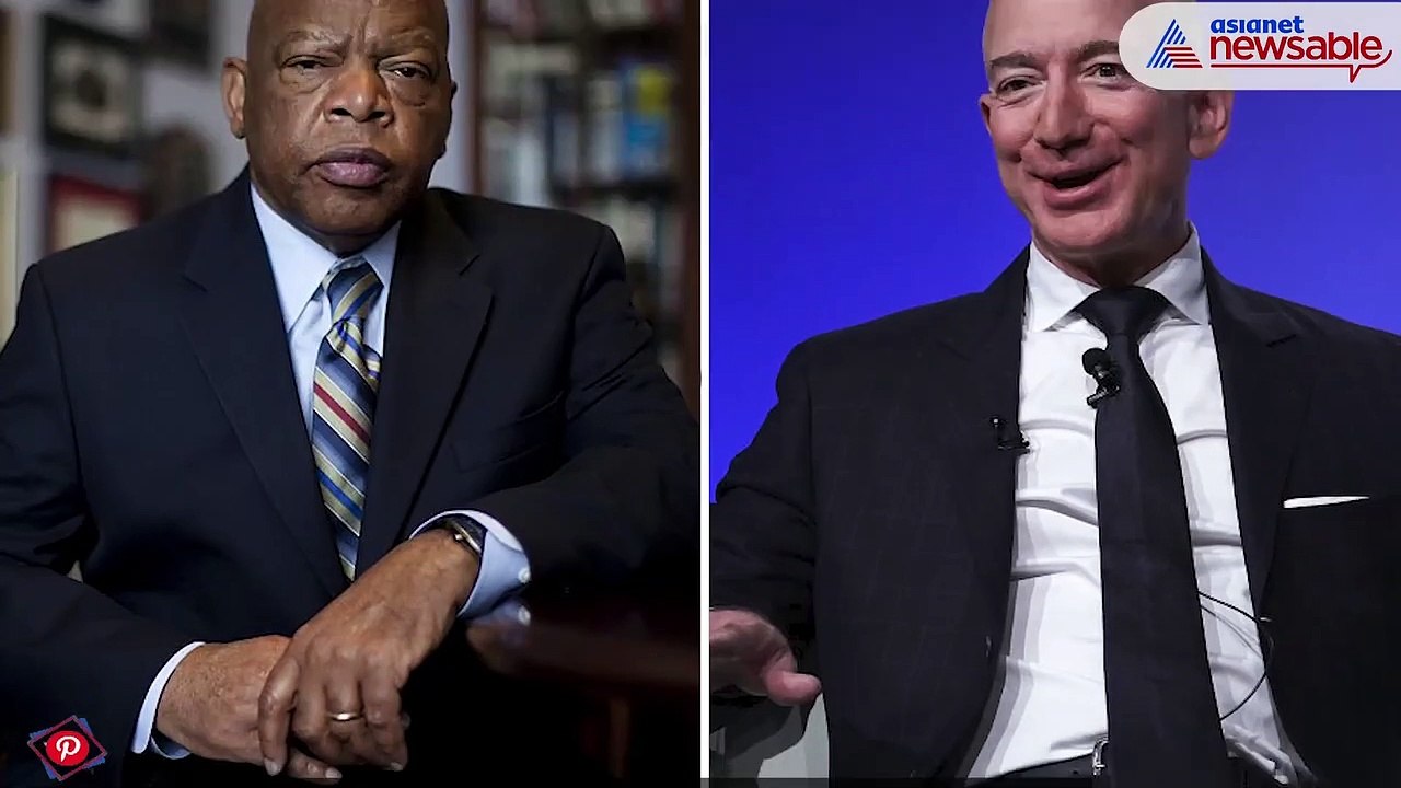 Jeff Bezos donates $100 million to Obama foundation in honour of John Lewis
