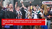 Saudi sovereign fund complete £300m purchase of Premier League club Newcastle