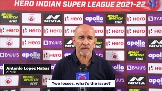 ISL 2021-22, JFC vs ATKMB: We don’t have any excuses, we have to improve - Antonio Lopez Habas
