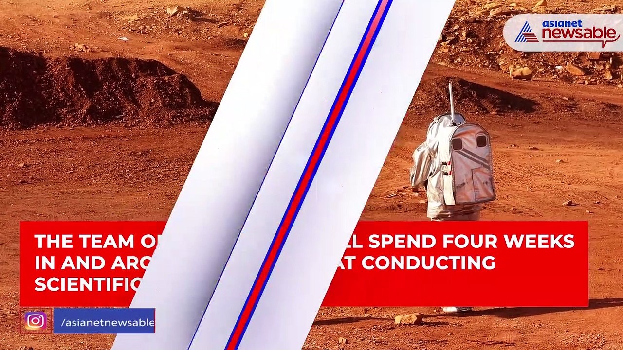 Six astronauts to spend four weeks under 'simulated Mars conditions' in Israeli desert