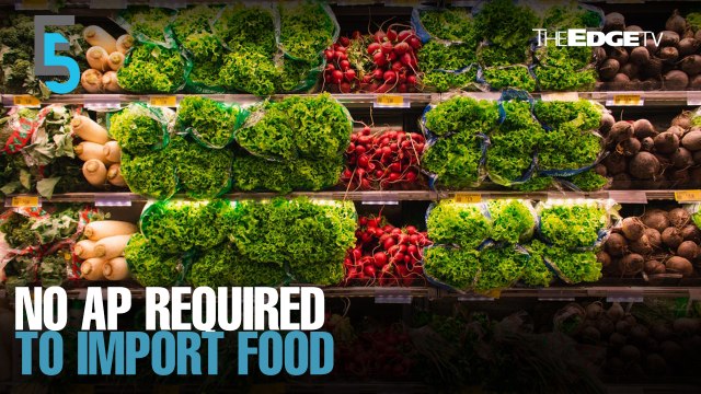 EVENING 5: Govt scraps AP requirement for foodstuffs