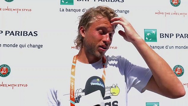 Roland-Garros 2022 - Alexandre Müller : Si on peut passer le message à Amélie Mauresmo pour les wild-cards de double, on attend !