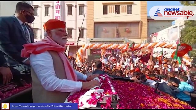 UP Election 2022: PM Modi leads massive roadshow in Varanasi
