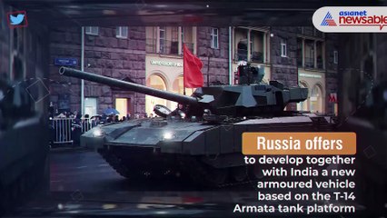 Russia offers a new cutting-edge tank based on T-14 Armata to India