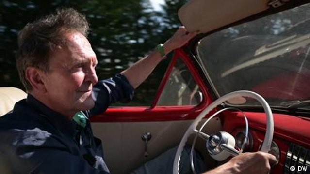 Ein Autosammler gibt Vollgas