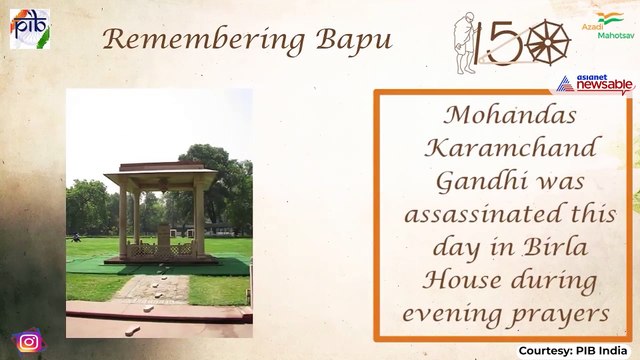 Nation pays homage to Mahatma Gandhi on his death anniversary