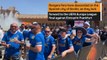 Rangers fans arrive in Seville ahead of UEL final