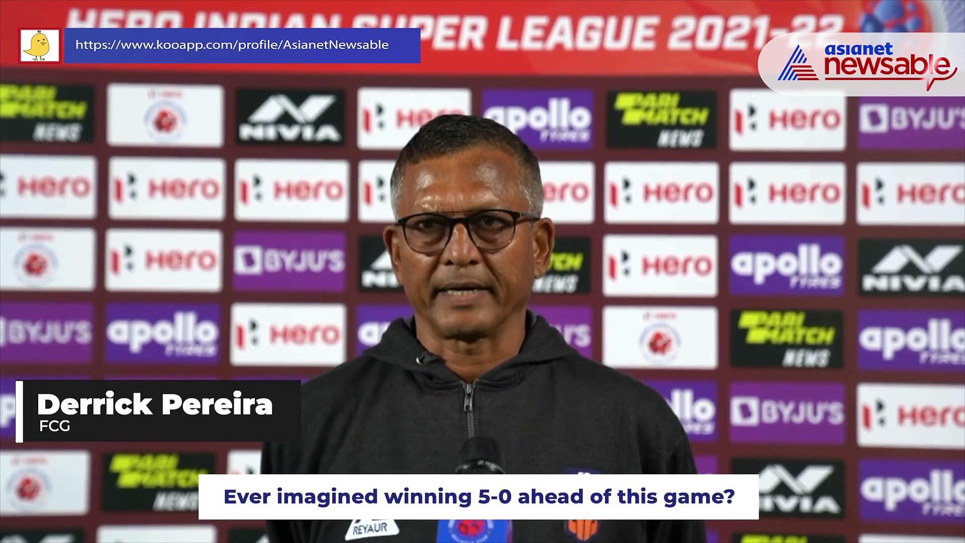 ISL 2021-22: Goa worked very hard to get this win vs Chennaiyin - Derrick Pereira