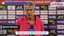 ISL 2021-22: A win after a defeat means a lot to Hyderabad FC - Manuel Marquez