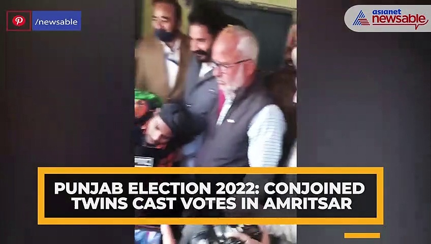 Punjab Election 2022: When conjoined twins came out to vote in Amritsar