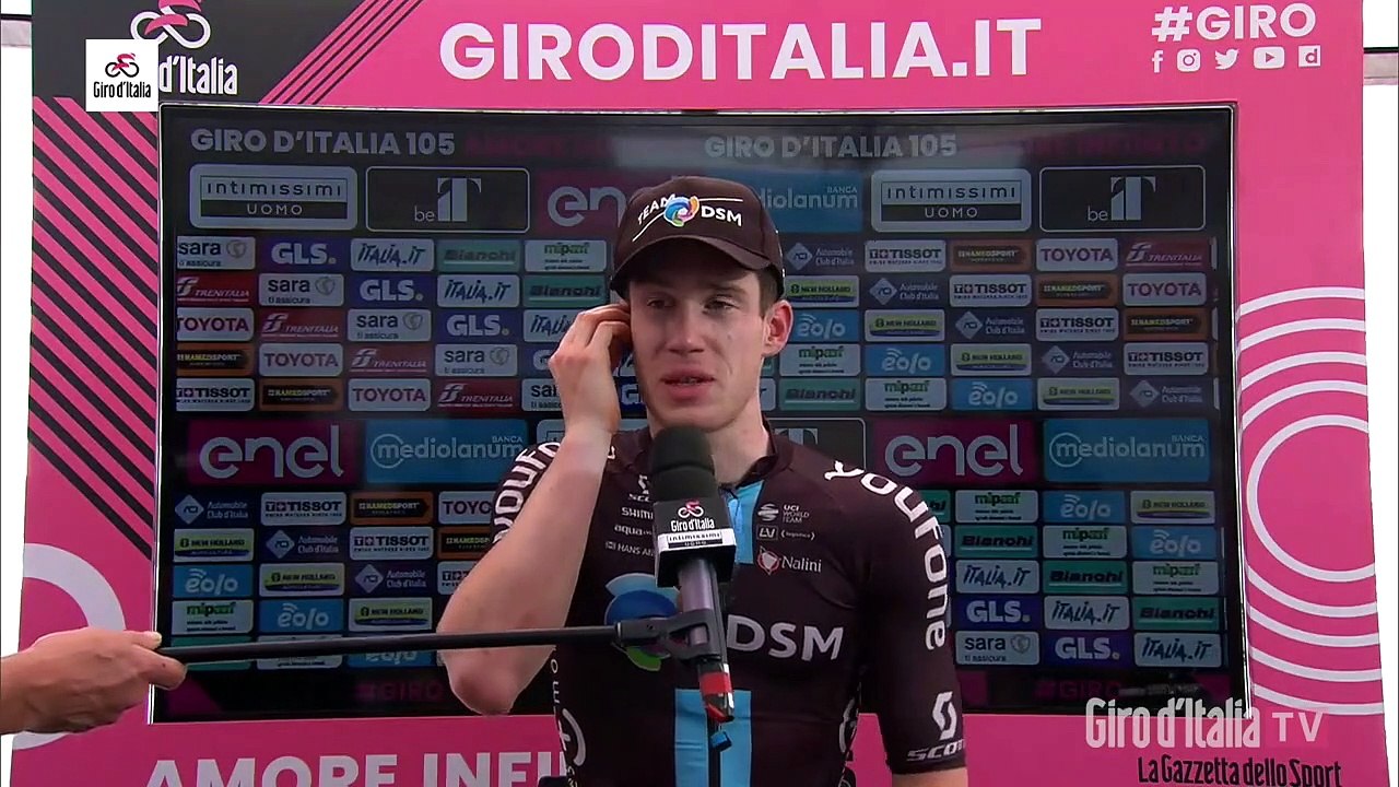 Tour d'Italie 2022 - Alberto Dainese : "To win so close to home at the Giro d'Italia is unbelievable. This morning our plan was to sprint with Cees Bol"