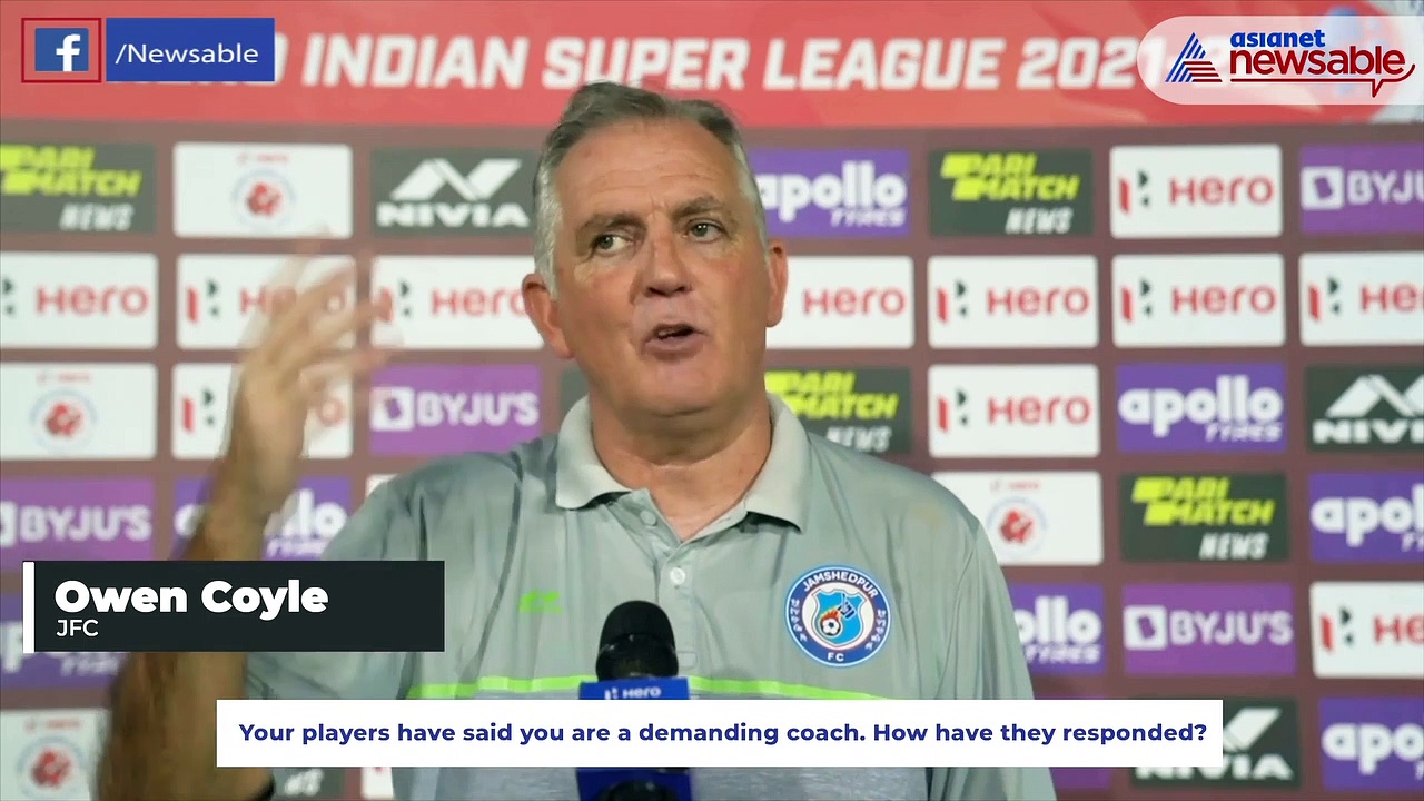 ISL 2021-22: All credit to JFC players; they worked their socks off - Coyle