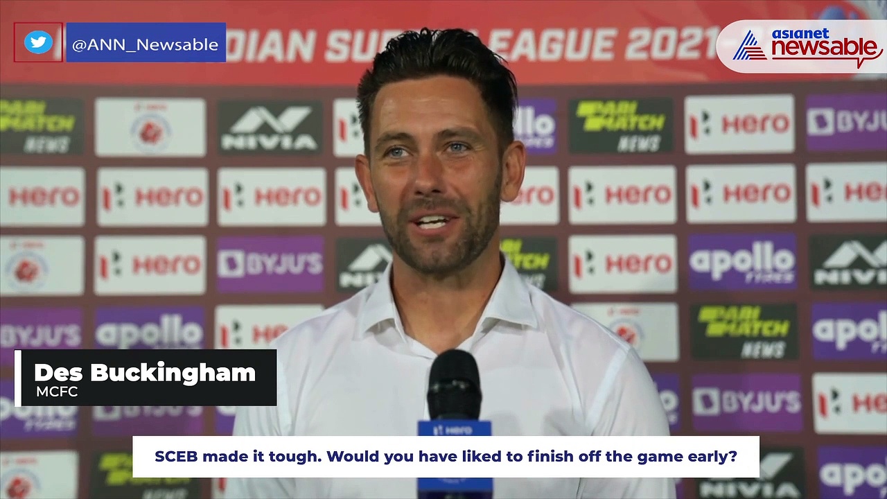 ISL 2021-22: Glad that MCFC stuck through to what it is trying to do - Buckingham on SCEB success