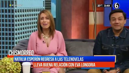 Natalia Esperón revela cómo se lleva con Eva Longoria, esposa de su ex