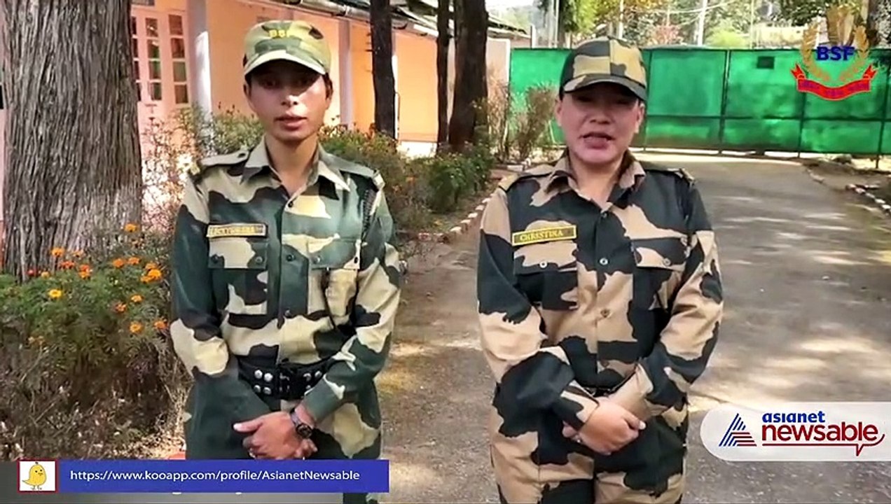 BSF jawans wish countrymen on the occasion of Republic Day