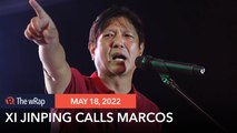 Xi calls Marcos, urges PH to continue friendship with China