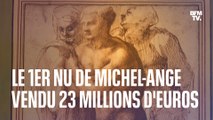 Un dessin de Michel-Ange adjugé 23 millions d'euros aux enchères à Paris