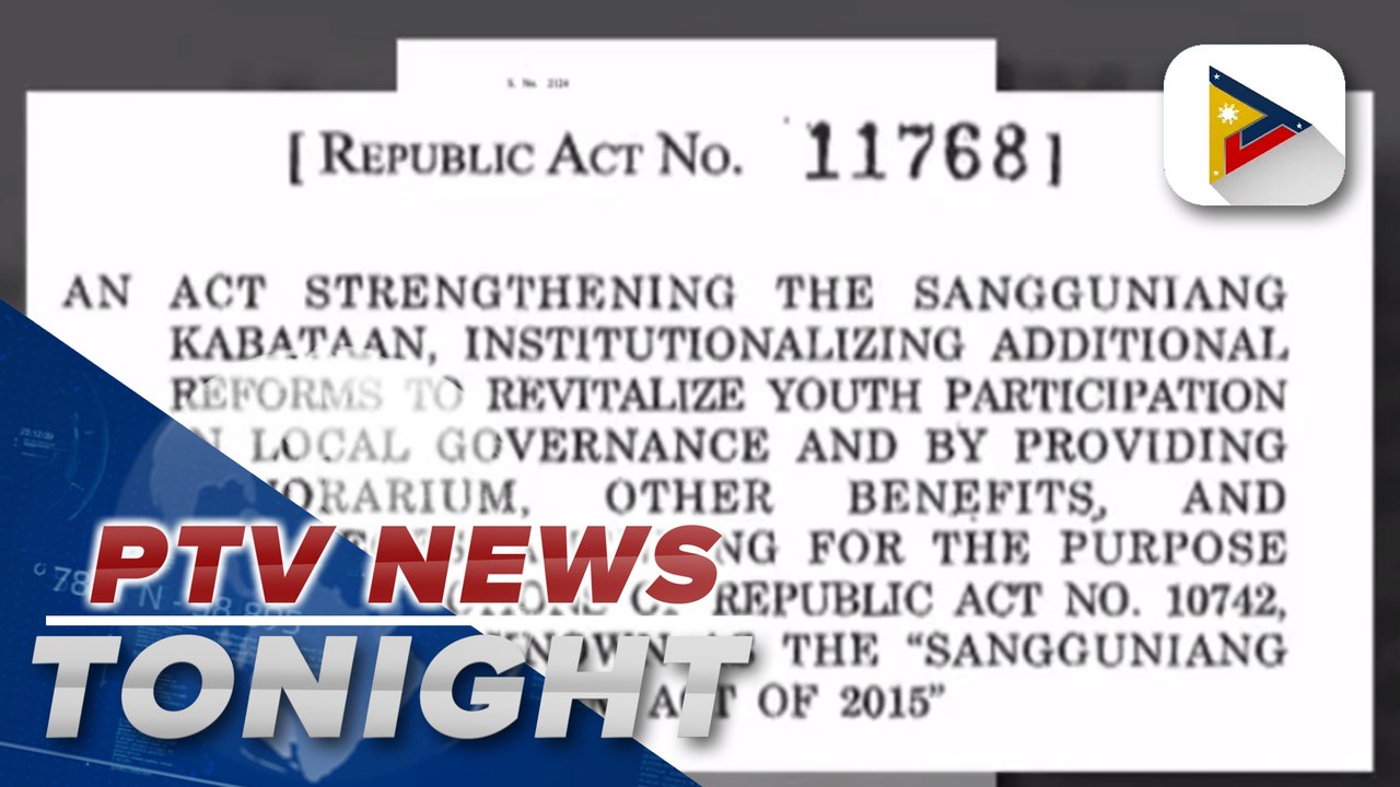 PRRD signs law that seeks to strengthen Sanggun...