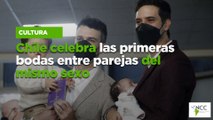 Chile celebra las primeras bodas entre parejas del mismo sexo