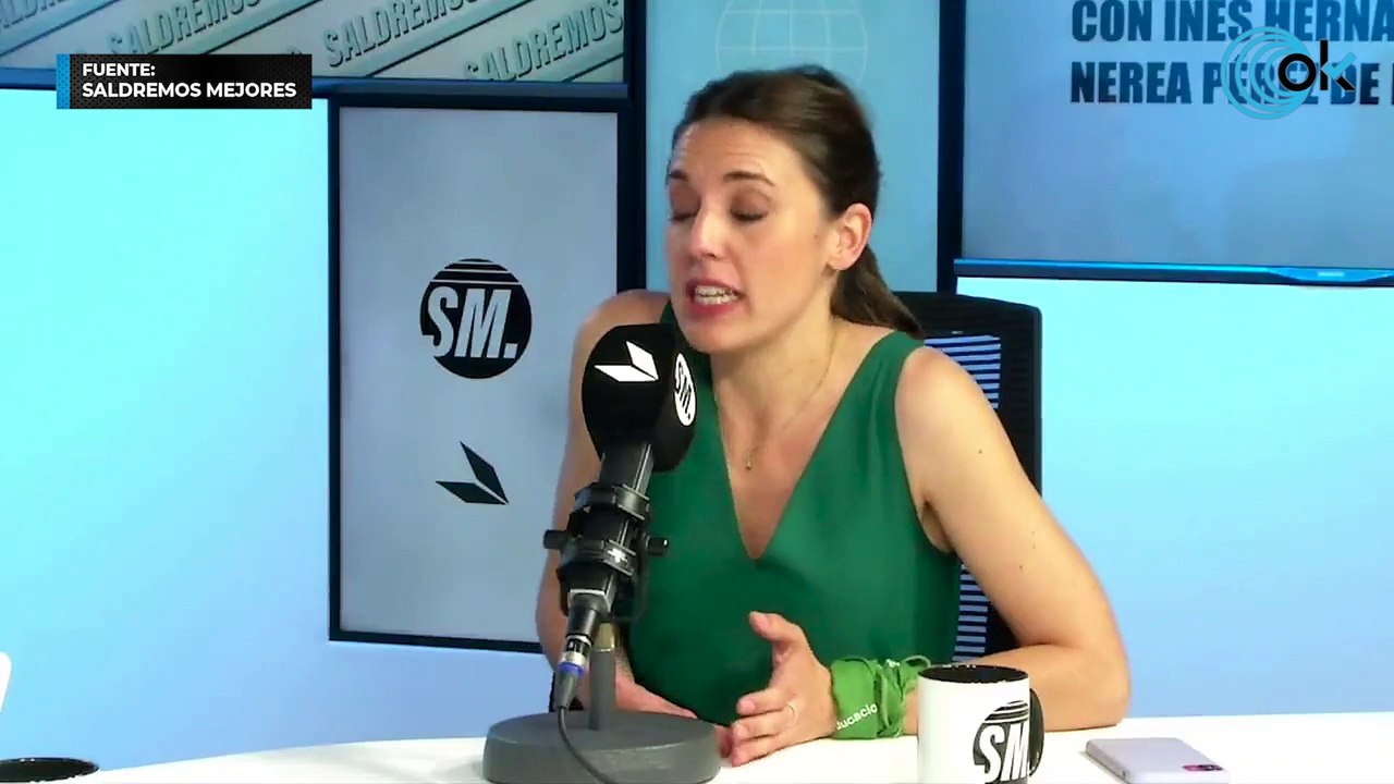 Montero dice que su ley del aborto hará que "las mujeres no tengan que esconderse para cambiarse el tampax"